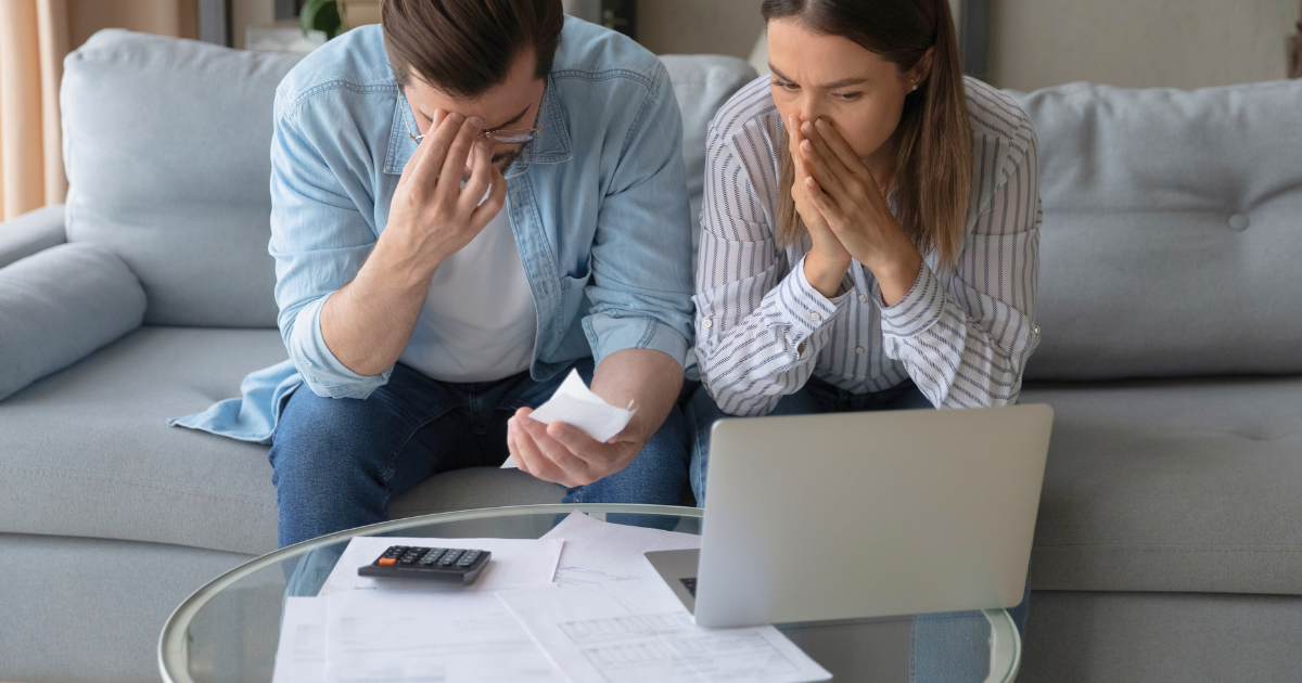 How do I cope with the mental toll of financial problems?