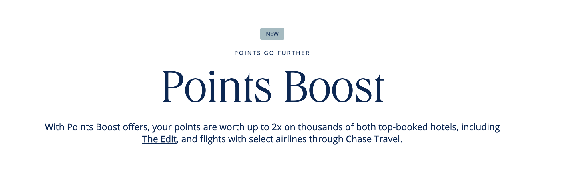 (Update) Chase Sapphire Reserve ‘Points Boost’: Removes 1.5% Travel Redemption, Adds Boost Feature For 2% On Select Travel