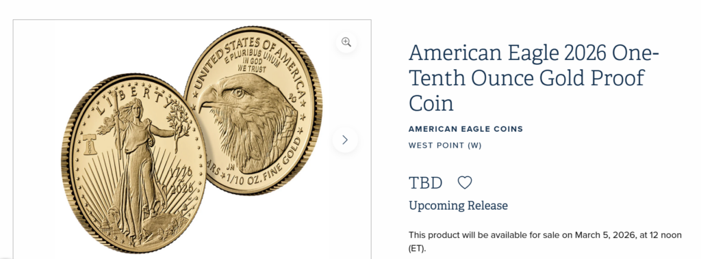 New Gold Coin Deal Thursday (3/5), $685 In Credit Card Spend & $20+ Profit