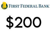 [FL, In Branch Only] First Federal Bank $200 Checking Bonus