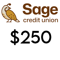 [OR, CA, NV] Sage Credit Union $250 Checking Bonus